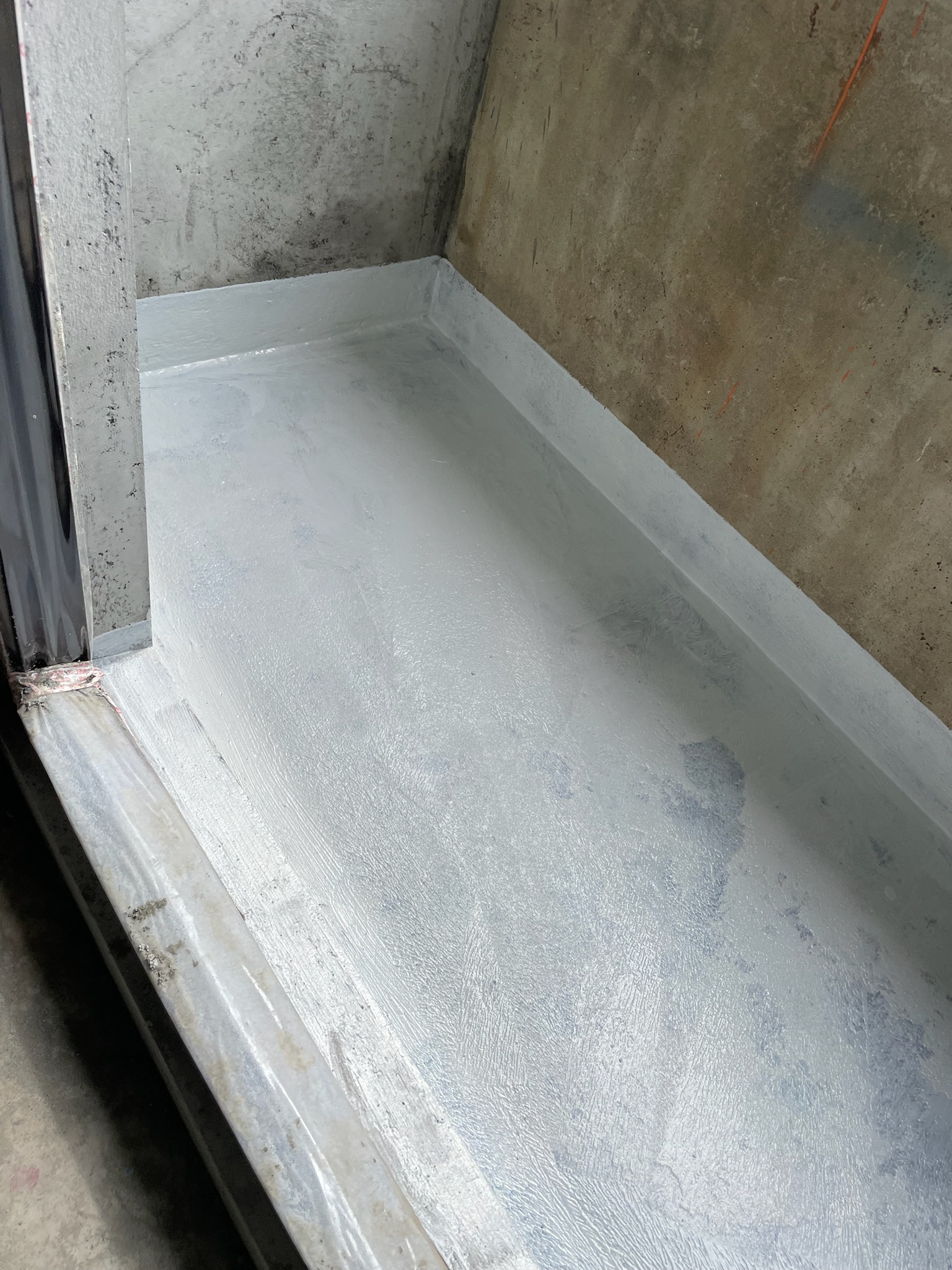 陽台防水門檻角落細節